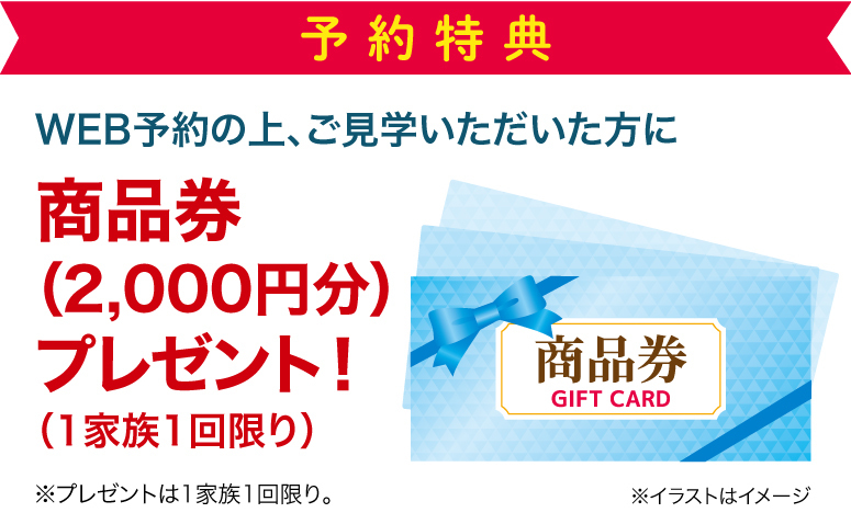 商品券2000円分